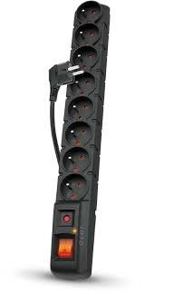 Acar Power Strip S8 Pro 1,5M Protection Contra Sobretensiones