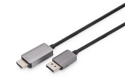 Digitus Cable Adapter 8K DisplayPort, DP a HDMI Type a 1.80M Black — image 1