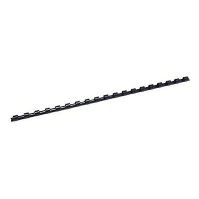 Binding Spirals Fellowes Black Plastic 8 mm (Refurbished A+)