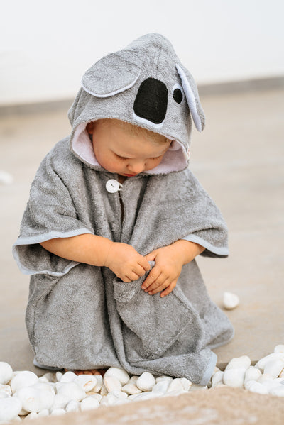 Short-Sleeve Poncho KOALA - For KIDS (Size 122-150)