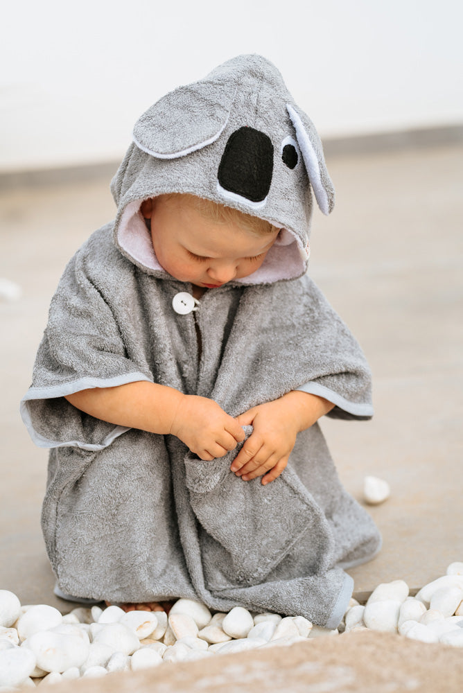 Short-Sleeve Poncho KOALA - For KIDS (Size 122-150)