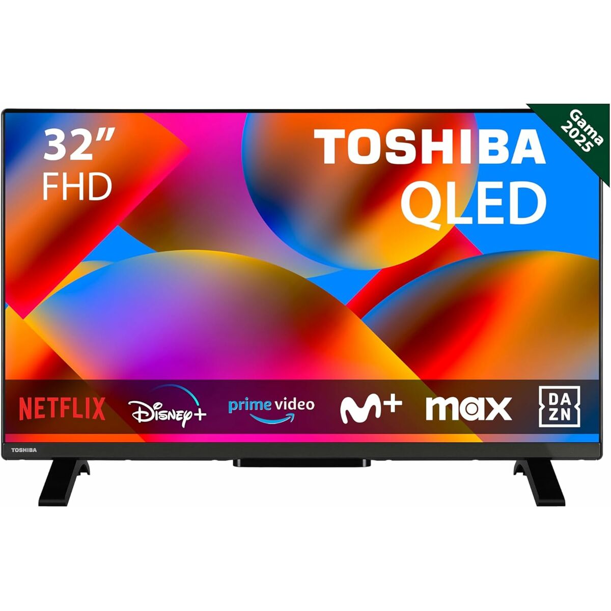 Toshiba Smart Tv Toshiba 32Qv2F63Dg 32" Full Hd Hdr Hdr10 Qled