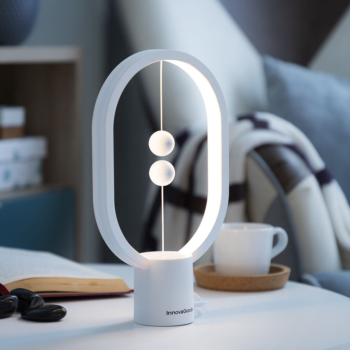 Balance Lamp with Magnetic Switch Magilum InnovaGoods White 3 W (Refurbished C)