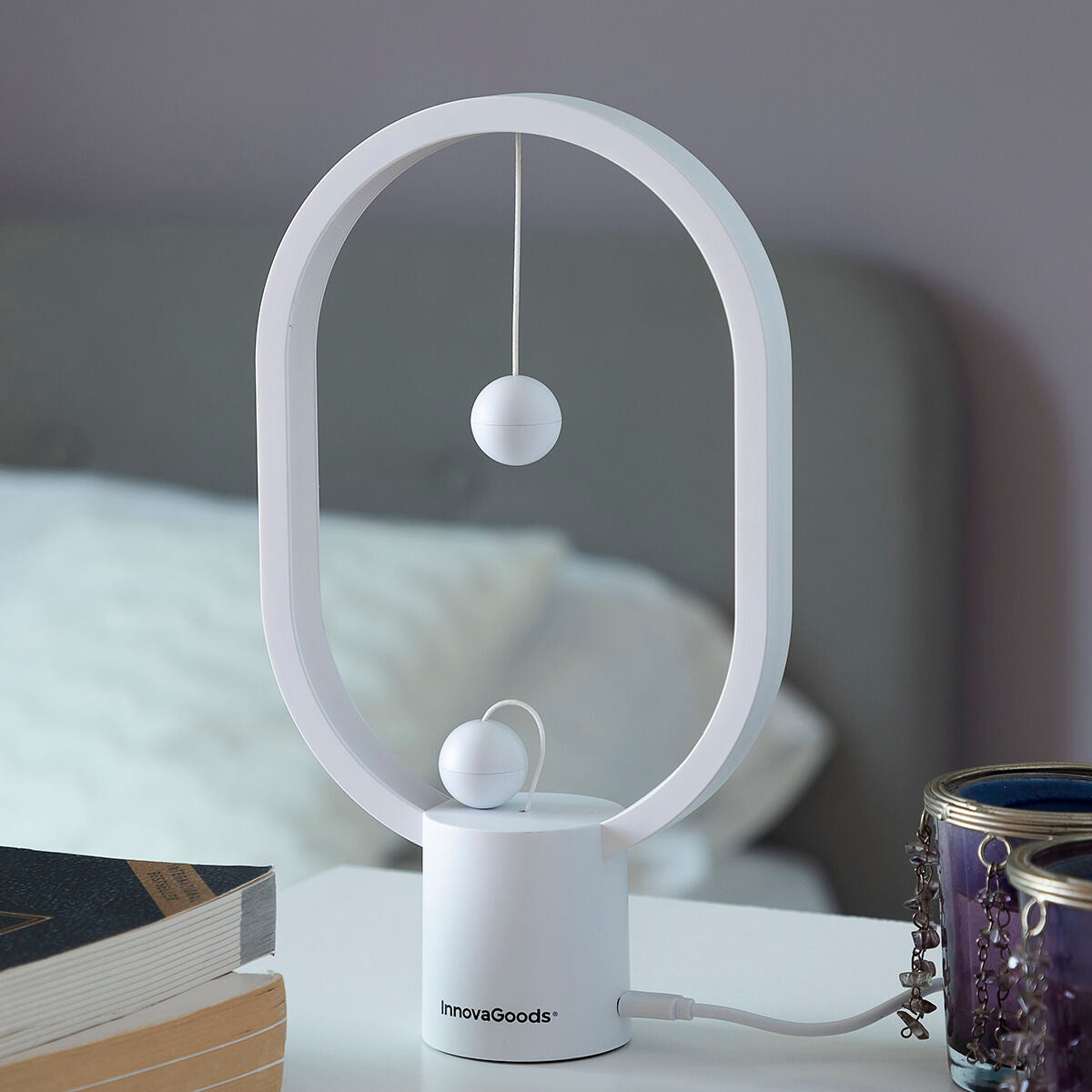 Balance Lamp with Magnetic Switch Magilum InnovaGoods White 3 W (Refurbished C)