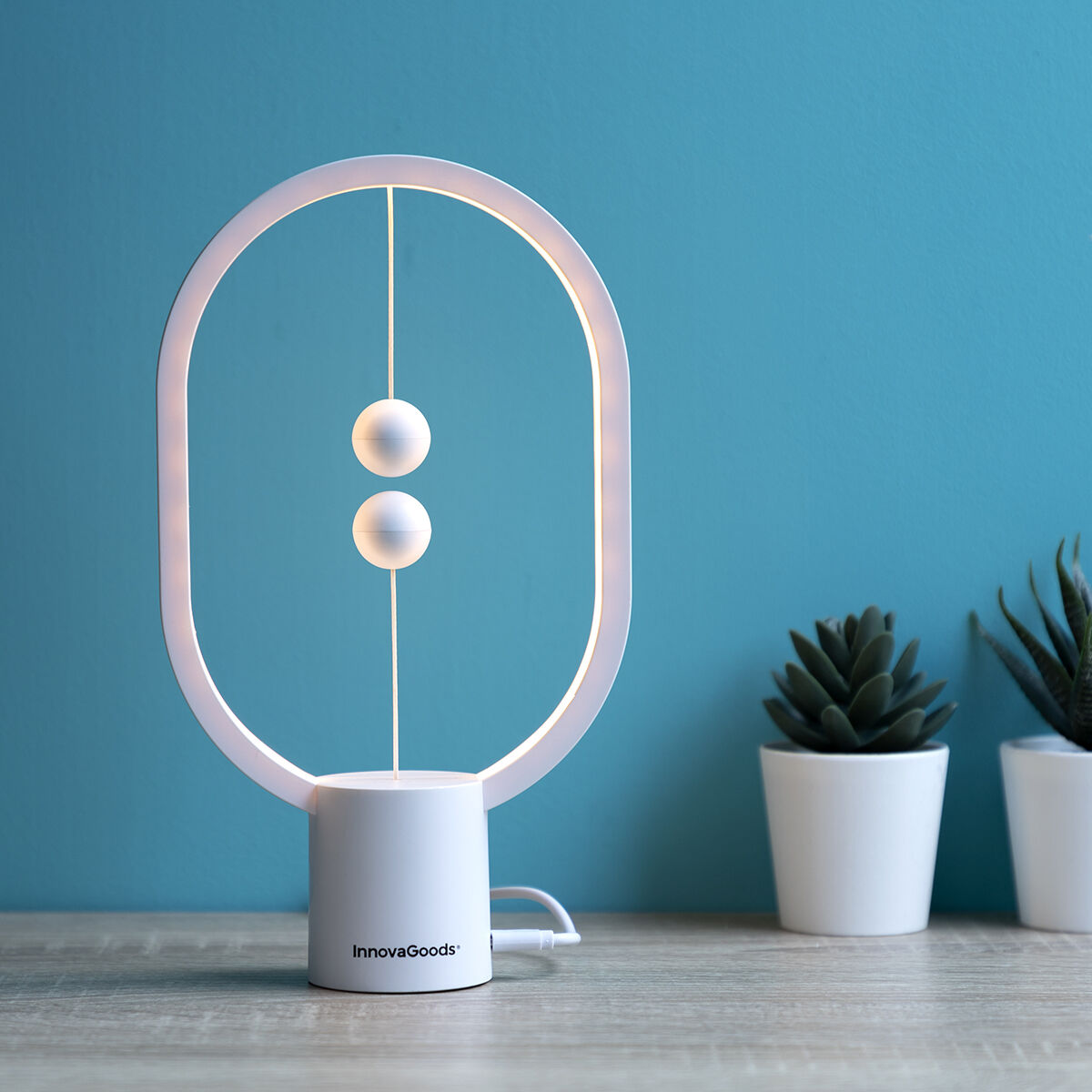 Balance Lamp with Magnetic Switch Magilum InnovaGoods White 3 W (Refurbished C)