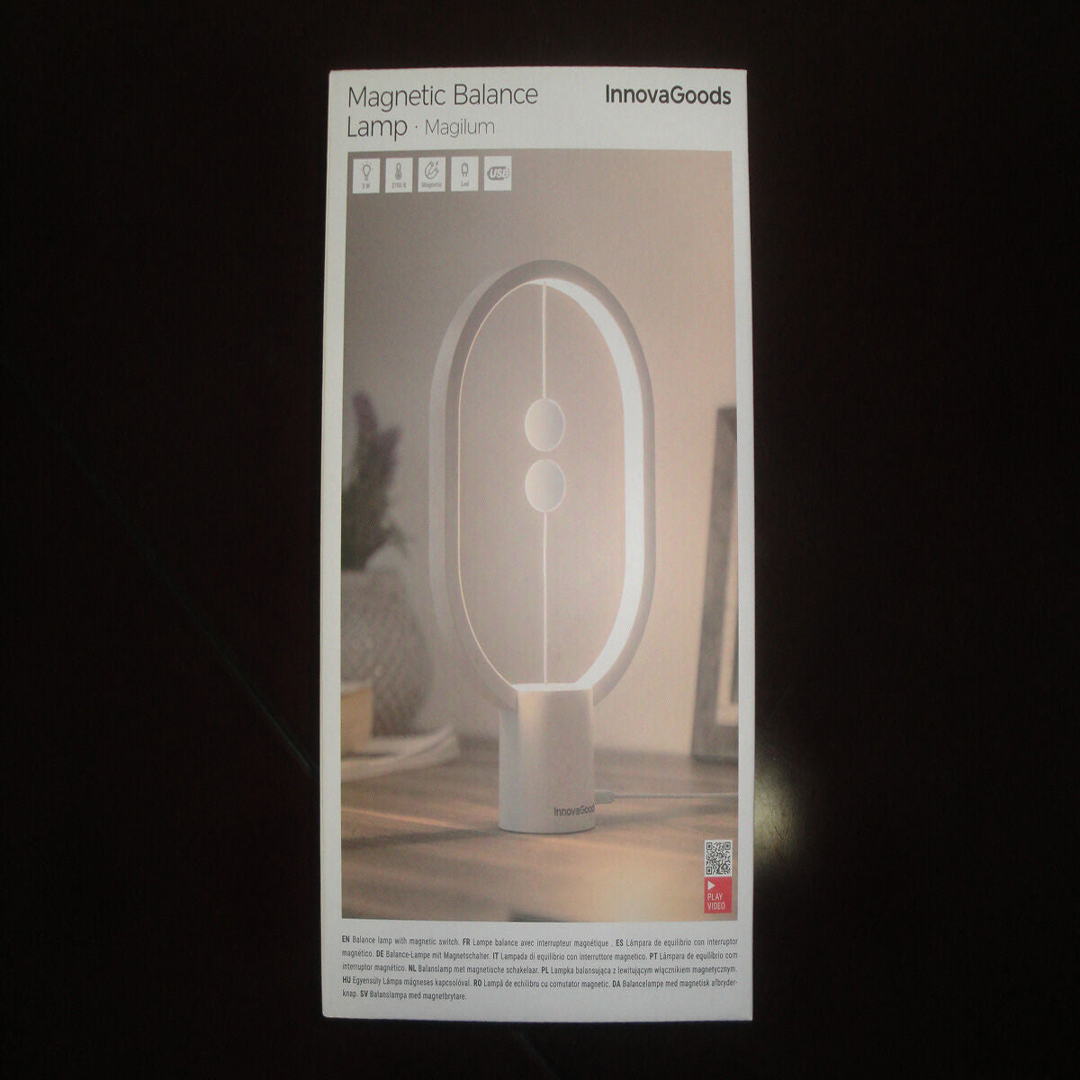 Balance Lamp with Magnetic Switch Magilum InnovaGoods White 3 W (Refurbished C)