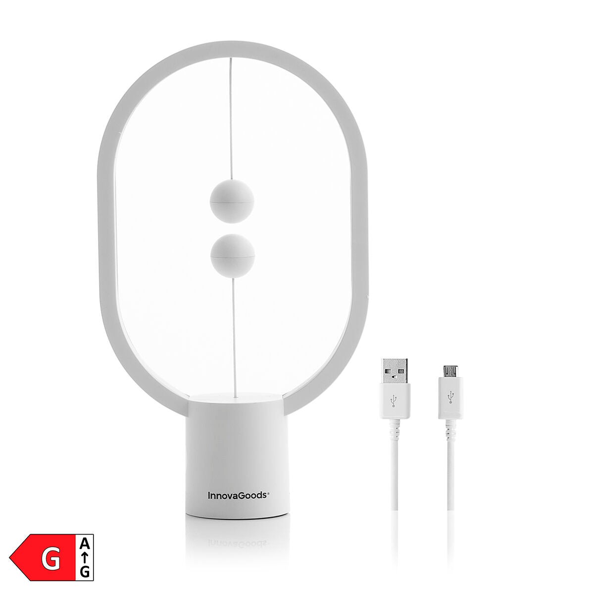 Balance Lamp with Magnetic Switch Magilum InnovaGoods White 3 W (Refurbished B)