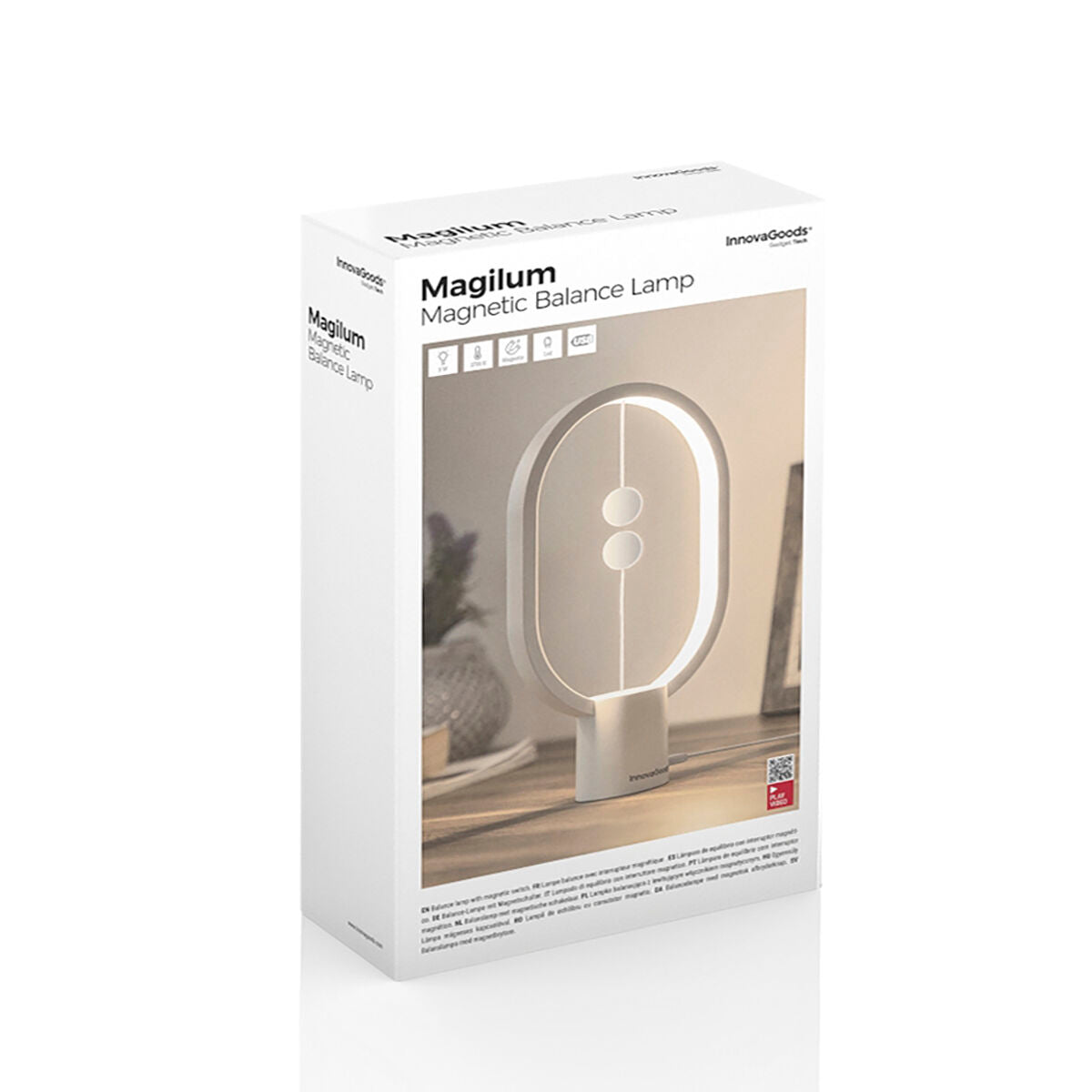 Balance Lamp with Magnetic Switch Magilum InnovaGoods White 3 W (Refurbished B)