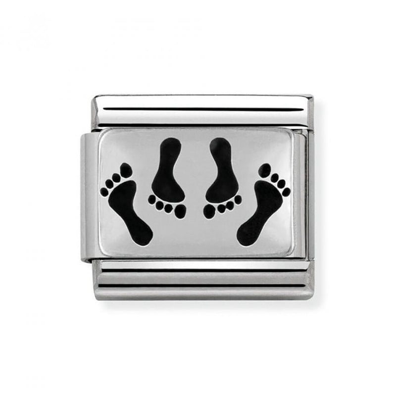 Woman's charm link Nomination NN C Silver