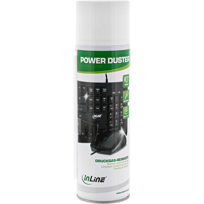 Inline Power De-duster Spray Cleaning High Presión PC / Server 400ML — image 1