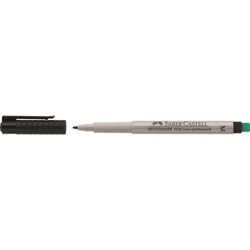 Faber-castell Marker Multimark Non-perm. M Black 10 Units — image 1