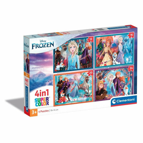 Clementoni Puzzle Supercolor 4 In 1 - Disney Frozen 2 21518 — image 1