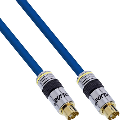 Inline Cable Video S-vhs Premium Mini Din 4 Pines Male a Male 15M — image 1