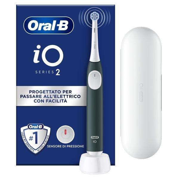 Brush Dental Oral-b IO2 Green With Case Travel