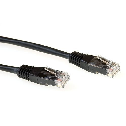 Black 7 Meter Lszh U UTP CAT.6A Patch Cable With RJ45 Connectors — image 1