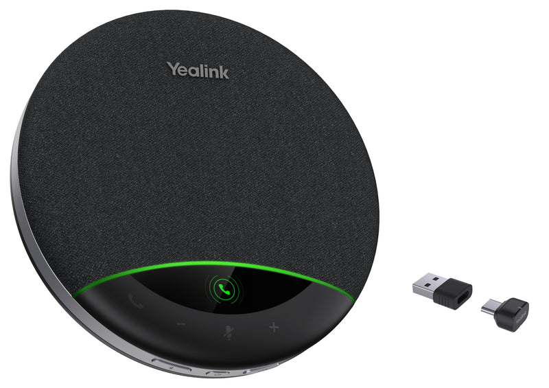 Yealink SP96 USB-C/a + Dongle Speaker Universal USB/Bluetooth Black