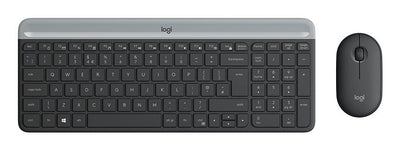 Logitech Keyboard Belga + Mouse MK470 RF Wireless Azerty Graphite 920-009194 — image 1