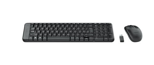 Logitech Wireless Combo MK220JUEGO Keyboard And RATNINALMBRICO2.4 Ghzgriego — image 1