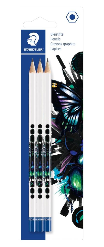 Staedtler Pencil Cool & Cute Hb 3ER-SET Retail