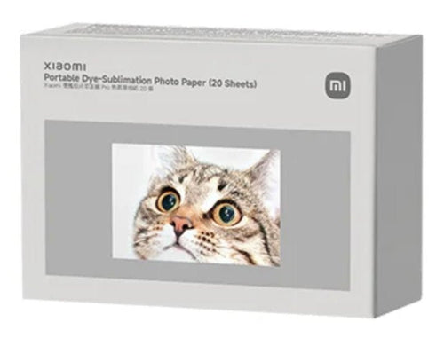 Xiaomi Portable Dye-sublimation Photo Paper (20 Sheets), BHR082NGL, 66643 — image 1