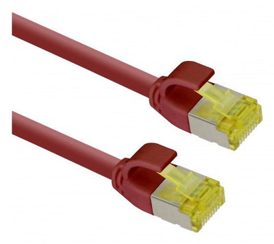 Helos Ultra Slim Network Cable S/FTP CAT.6A Red 7,5M — image 1