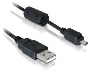 Delock Cable Camera Nikon 8PIN UC-E6 USB 1,83M — image 1