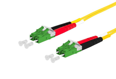 Metz Connect 151P1JAJA05E Cable Fibre Optic 0,5M LCD Lc/Apc OS2 Yellow — image 1