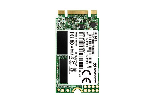 Transcend 430S M.2 512GB SATA III 3D Nand