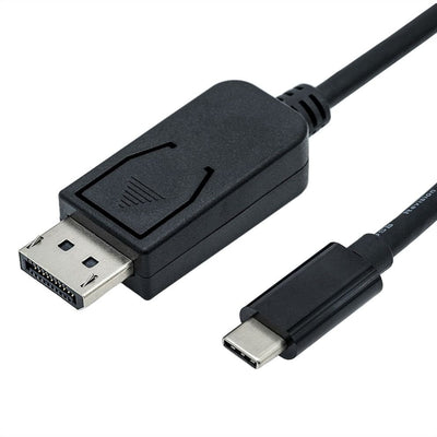 Roline USB Typ C - DisplayPort Adaptercable, V1.2, St St, 1M — image 1