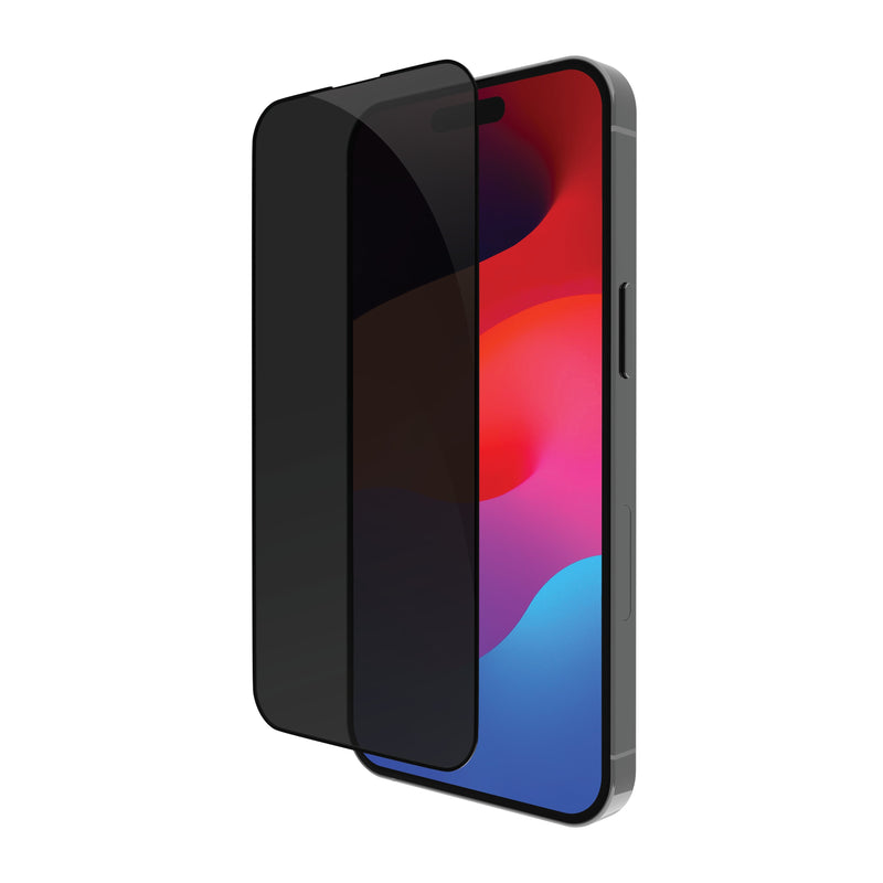 DBRAMANTE1928 Eco-shield Screen Protector Phone Mobile Phone With Filter Privacy Colour Frame Black Apple Iph