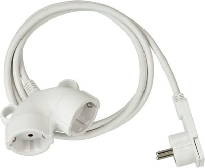 Brennenstuhl 1161820225 Base Múltiple 5M 2 Salidas AC Indoor White — image 1