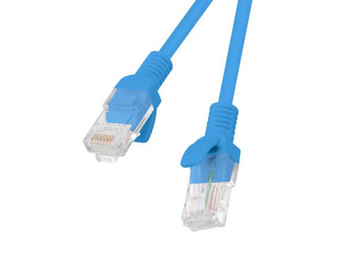 Lanberg Network Cable PCU5-10CC-1000-B, RJ45,UTP, CAT.5E,10M, Blue — image 1
