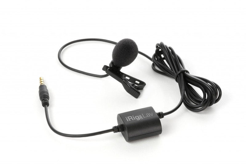 Ik Multimedia Microphone Irig Mic Lav Black Clip