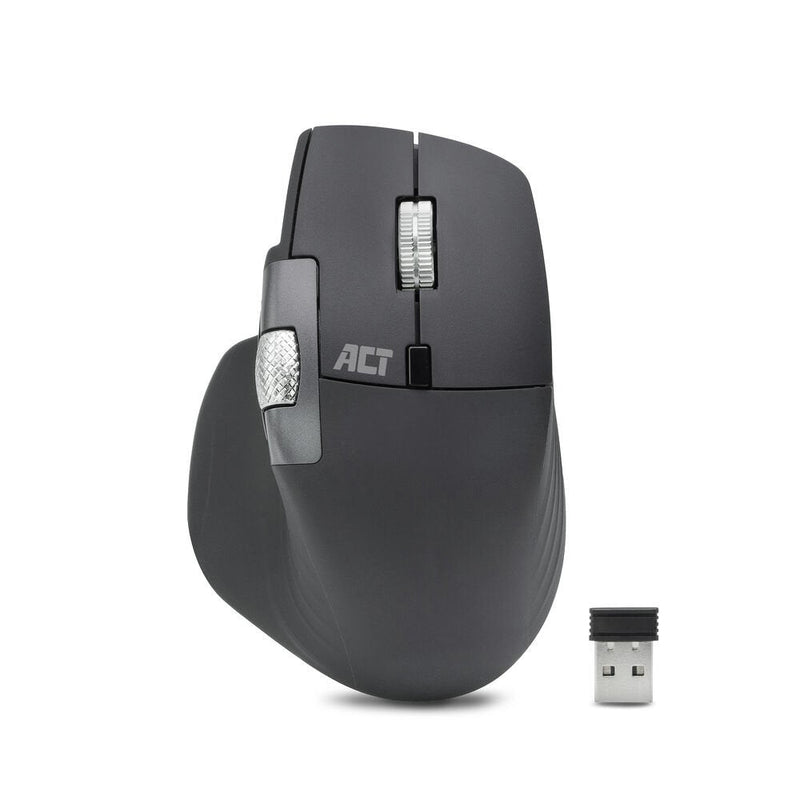 Mouse Bluetooth & Wireless 2.4GHZ Rechargeable 4800 DPI With Clic Quiet Wheel Desplazamiento Fast And Wheel De