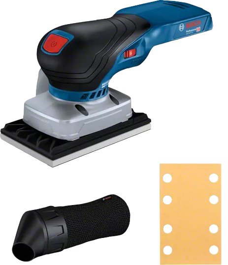 Bosch Lijadora Orbital a Battery Professional Gss 18V-13 Professional Body Only Blue/Black Without Battery Ni