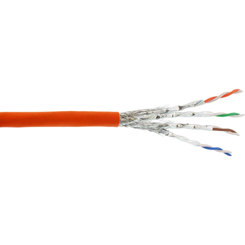 Inline 71100I Network Cable Orange 100M CAT.7A AWG23 1200MHZ B2CA Halogen Free Orange