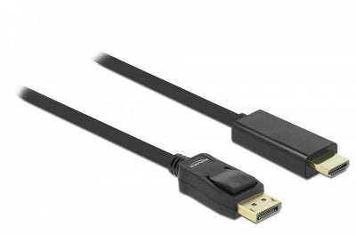 Delock Cable DisplayPort - HDMI - 3M Black — image 1