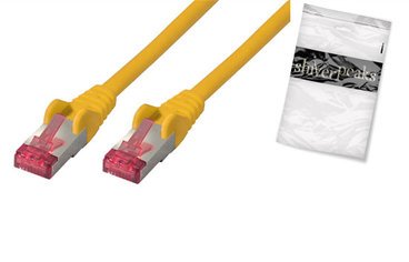 Shiverpeaks BS75711-AY Network Cable Yellow 1M CAT.6A S/FTP (s-STP) — image 1