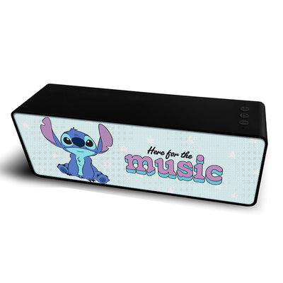 Ert Group Speaker Bt Stereo 2.1 Laptop Wireless 10W Stitch Disney Blue — image 1
