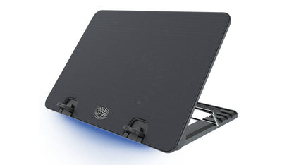 Coolermaster Cooling Pad Port. Ergostand Iv Black/1 Fan/4x USB 2.0/1 Micro USB/17 R9-NBS-E42K-GP — image 1