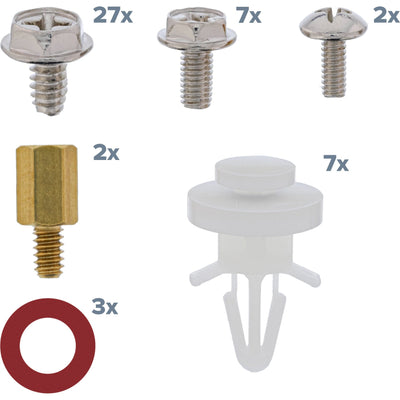 Inline Set Of Screws Múltiples It / PC With Espaciadores 48 Units — image 1