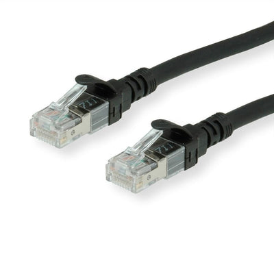 Roline Network Cable CAT.6A UTP, Component Level, Lsoh, Black 1M — image 1