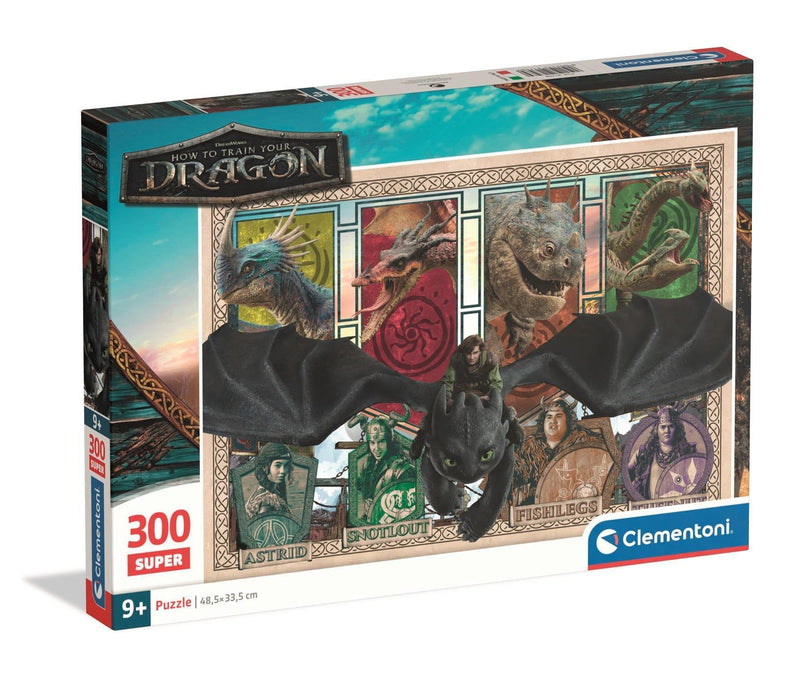 Puzzle Como Entrenar a Tu Dragon 300PZS