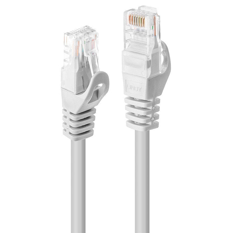 Lindy U/UTP Patchcord CAT.6. Cca. White. 1.0M