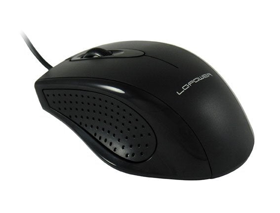 Lc Power LC-M710B, Mouse USB Óptico, 800 Ppp, Black