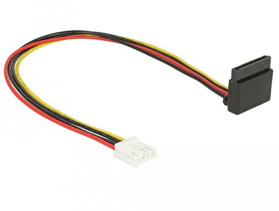 Delock 85510 Cable Power Floppy 4PIN H SATA 15PIN H 0.30M — image 1