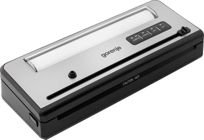 Gorenje VS110BE Vacuum Sealer, Power 110W, Including 10 Bags, Black Stainless Steel — image 1