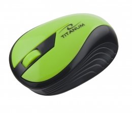 Titanum TM114G Rainbow - Wireless Optical Mouse 3D 2.4GHZ 1000 DPI 3D Green