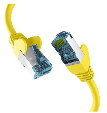 Efb RJ45 Network Cable With CAT.7 Rohcable Yellow 3M — image 1
