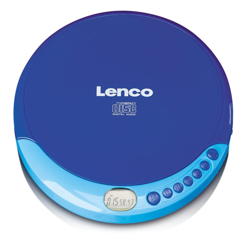 Lenco CD-011 Reproductor Cd Laptop Blue